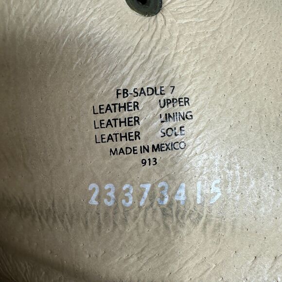 Freebird by Steven Sadle Distressed Riding Boots Equestrian Brown Leather 7 - Picture 10 of 10